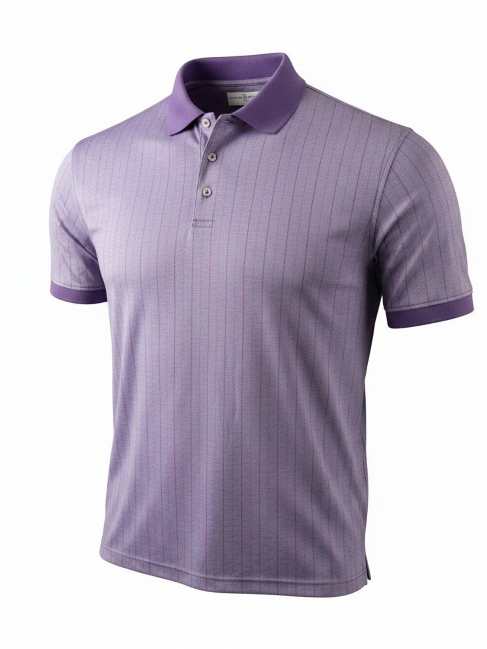Fairway & Greene Men's Golf Polo XL Purple Lavender Striped Vintage XL